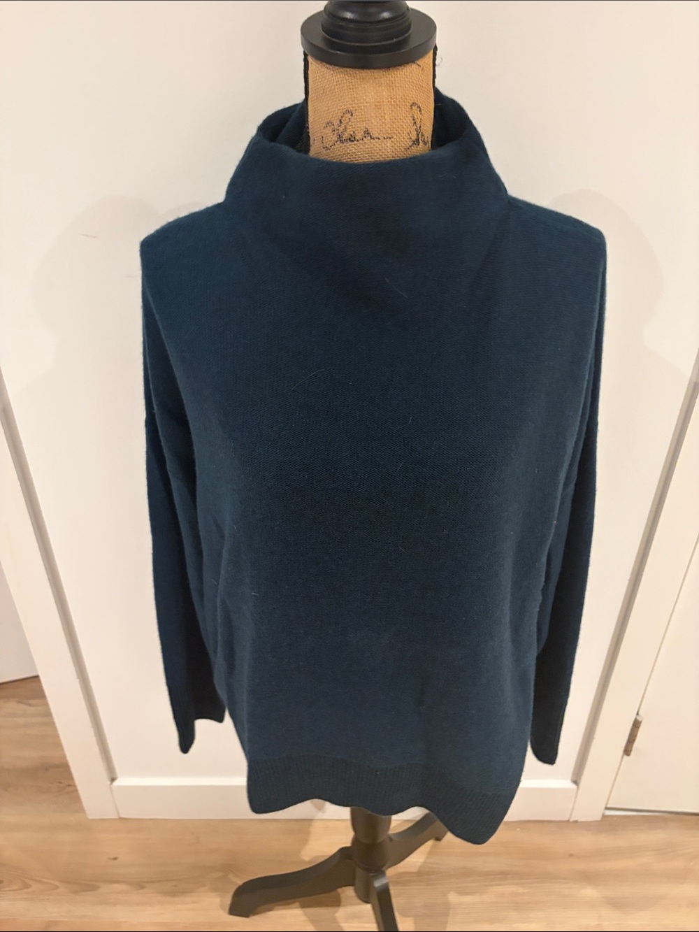 NWT The Reset Funnel Neck pullover in Jade